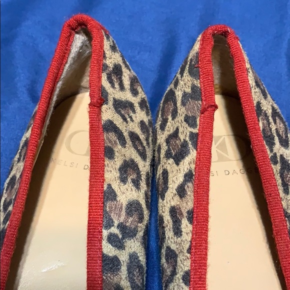 Kelsi Dagger cheetah flats Sz 8 - Picture 2 of 7